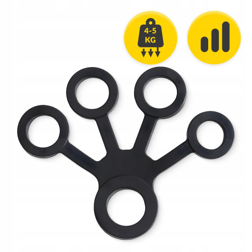 Резинка для фитнеса  4FIZJO 1-5 кг 3 шт Mix для пальцев и кисти - фото №6